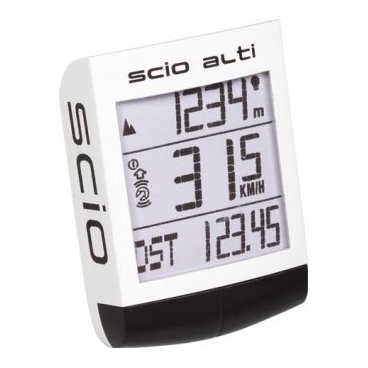 Велокомпьютер PRO SCIO ALTI, беспроводной, белый PRCC0014 от vamvelosiped.ru Велокомпьютер PRO SCIO ALTI, беспроводной, белый PRCC0014 от vamvelosiped.ru