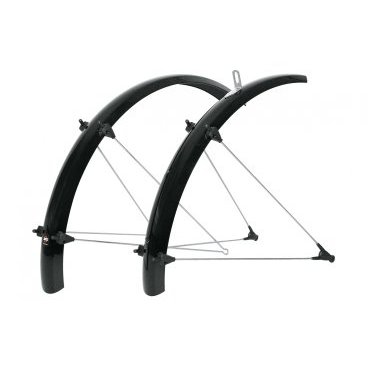 Крылья SKS-10256 Bluemels, металлопласт, 45mm, 20, черные, Mountain Range, 0-10256 аксессуар sks крылья комплект rowdy set 20