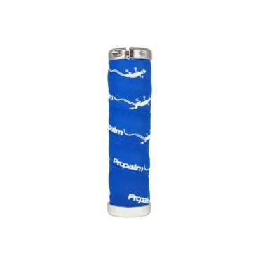 Грипсы PROPALM Pro-C509EP1, длина 128мм, с 1 алюминиевым грипстопом, с заглушками, синие