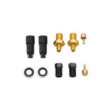 Комплект фитингов JAGWIRE для гидролинии HAYES Stroker Ryde, HFA602 велосипедные тормоза hayes stroker 4 sh704s
