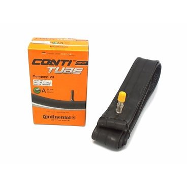 Камера велосипедная Continental Compact 24", 32-507 / 47-544, A40, автониппель, 0181291