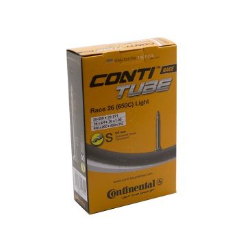 Камера для велосипеда Continental Race 26" Light, 20-571/25-599, S60, 01814110000
