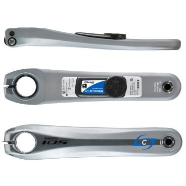Измеритель мощности Stages для Shimano 105 5800, серебряный, 170 mm, 901-1032 от vamvelosiped.ru Измеритель мощности Stages для Shimano 105 5800, серебряный, 170 mm, 901-1032 от vamvelosiped.ru