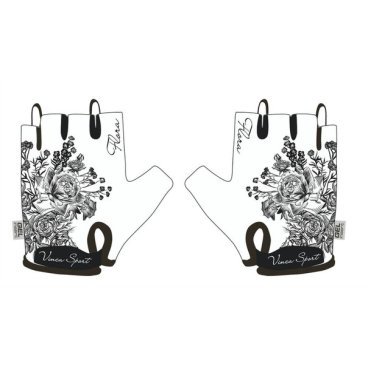 Перчатки подростковые, Flora, гелевые вставки, цвет белый, размер (XS), VG 950 Flora (XS)