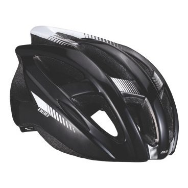 Велошлем BBB 2015, 14 отверстий, helmet Hawk, черно-белый, US:M (55-58 см), BHE-27