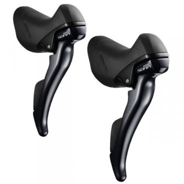 Шифтер/тормозная ручка Shimano Sora ST-R3000, левый и правый, 2x9 скоростей, черный, ESTR3000DPA advesta стеллаж узкий advesta океан правый или левый