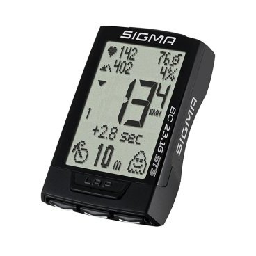 Велокомпьютер SIGMA BC 23.16 STS, беспроводной, 23 функции, 02317 датчик sigma скорости беспроводной sts арт 00439