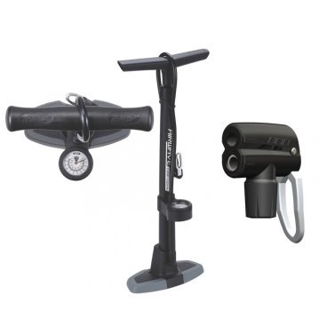 Насос велосипедный BBB floorpump Airwave, напольный, пластик, черный/серый, BFP-00