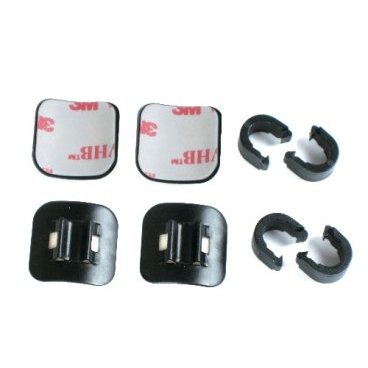 Фото #1: Крепление рубашки Jagwire Alloy Stick On Cable Guide, черный, 4 шт, DCA056