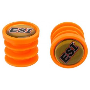 Заглушки руля ESI Logo, пластик, оранжевый, BP1OR