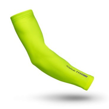Велорукав GripGrab Arm Warmers Hi-Vis, ветронепродуваем, желтый