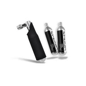 Насос СО2 Birzman Zacoo Bottle Set Neoprene Grip, 25g, 3 шт, BM12-PO-CO202-K