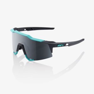 Велоочки 100% Speedcraft Soft Tact Celeste Green / Cement Grey / Black Mirror, 61001-256-61