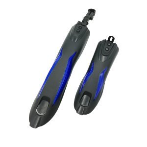 Комплект крыльев Vinca Sport 20"-26", материал пластик, черный с синими вставками, HN 10-1 black/blue