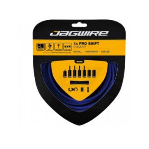 Рубашки и тросики велосипедные Jagwire Pro Shift Kit 1X Sid, переключения,  Blue, PCK555