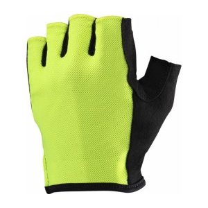 Перчатки велосипедные MAVIC ESSENTIAL, короткий палец, жёлтый/чёрный, 2021, LC1112000