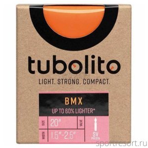 TUBOLITO Tubo BMX 20 1.5 2.5 SV42 58G 33000097 Vamvelosiped.ru