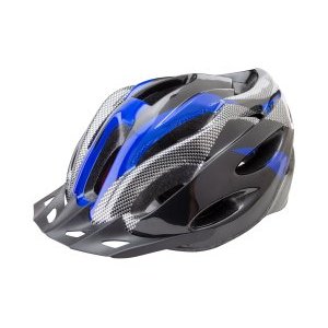 Шлем велосипедный Stels FSD-HL021, out-mold, чёрно-синий, 600122