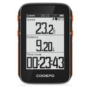 Велокомпьютер CooSpo BC200 GPS, BLE5.0, ANT+, 2,4", IPX7, BC200