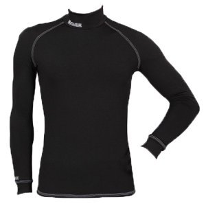 Термокофта Starks Warm Long Shirt, черная, 2022, LC0018