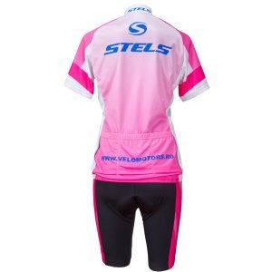 Ветровка Stels SDK-W001, спортивная, женская, бело-розовый, 900002