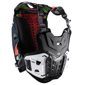 Рюкзак-гидропак защита панцирь Leatt Moto 4.5 Hydra Chest Protector, 25L, гидратор 2L, Black/Red, 2023, 7023051500